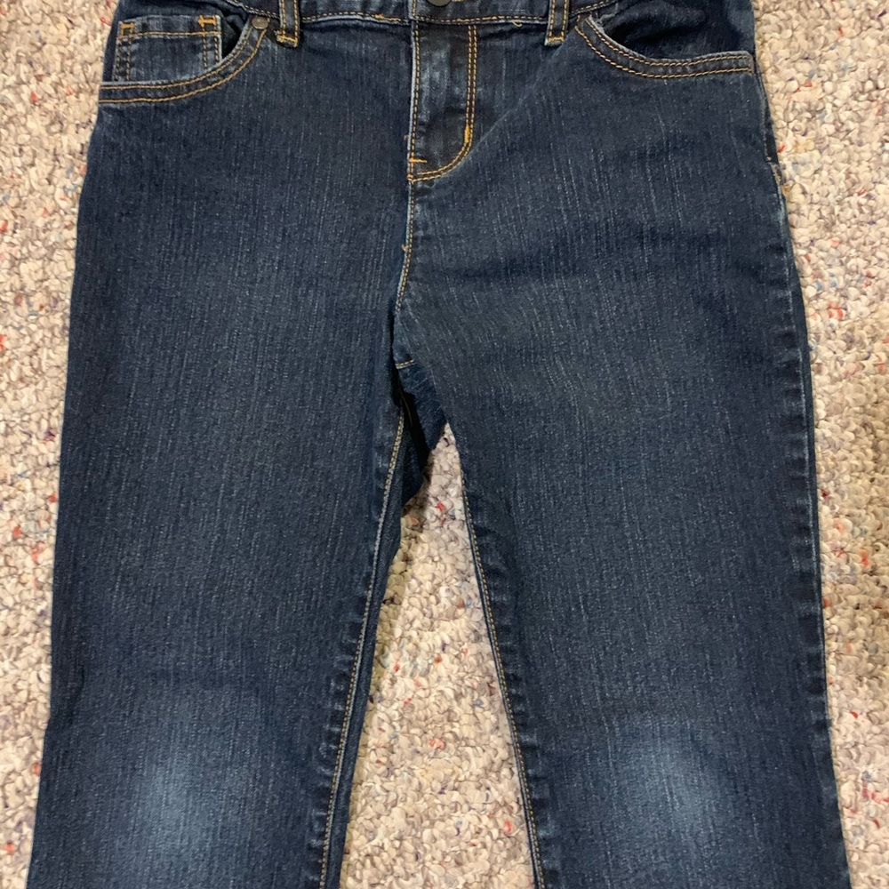 Girls Children’s Place dark boot cut jeans - Picture 3 of 7